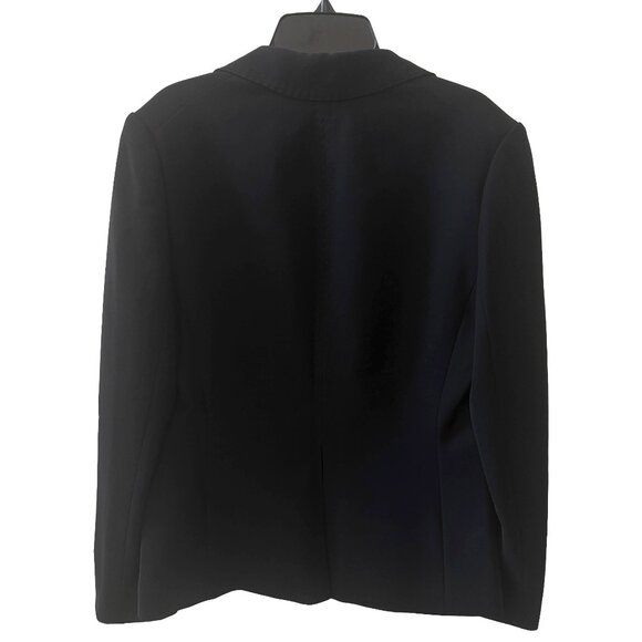 Calvin Klein Black Blazer & Pants Suit Set Sz 8P - Picture 3 of 5